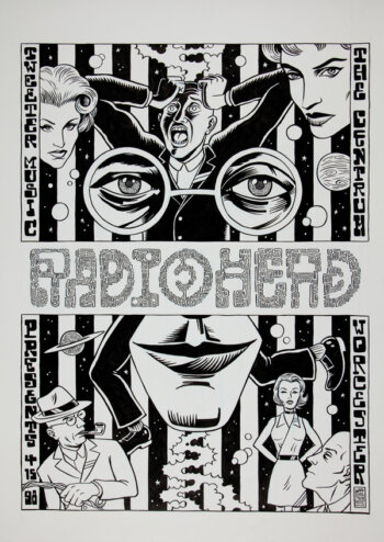 Купить постер Radiohead