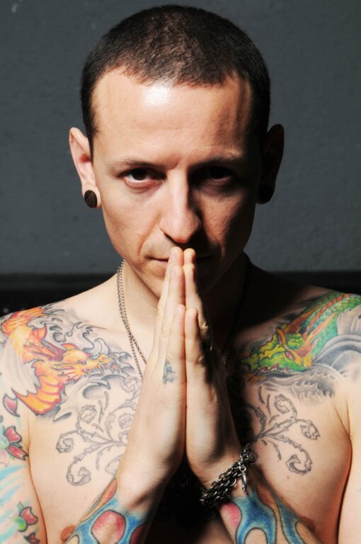Постер с группой Linkin Park