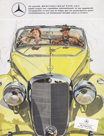 Купить постер Mercedes-Benz Type 170 S
