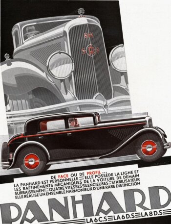 Купить постер Panhard 6 CS