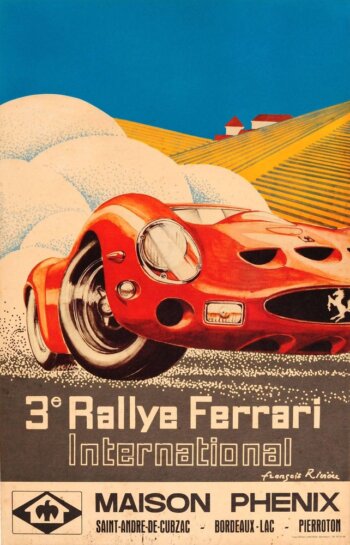 Купить постер 3e Rallye Ferrari International