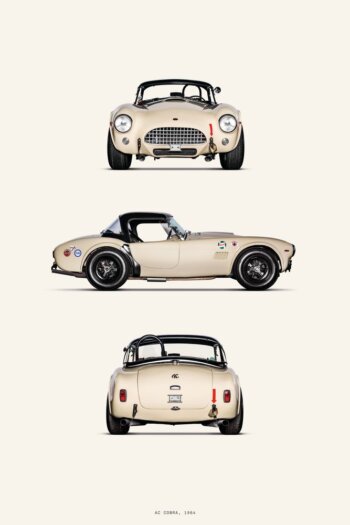 Купить постер AC Cobra 1964