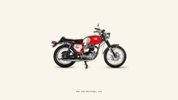Купить постер BSA 650 Spitfire 1968