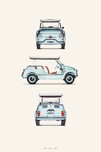 Купить постер Fiat Jolly 1971