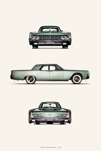 Купить постер Lincoln Continental 1962