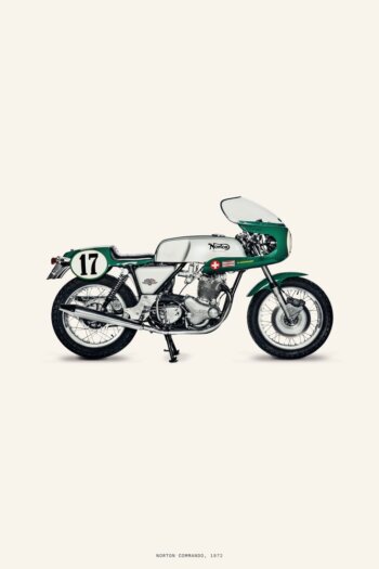 Купить постер Norton Commando 1972