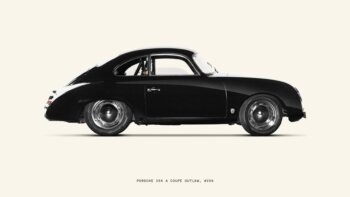 Купить постер Porsche 356 A Coupé Outlaw 1957