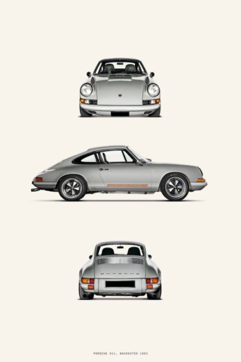 Купить постер Porsche 911 Backdated 1983