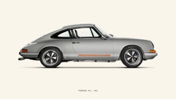 Купить постер Porsche 911 Backdated 1983