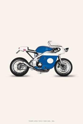 Купить постер Triumph Speed Triple Young Guns 2004