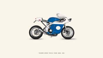 Купить постер Triumph Speed Triple Young Guns 2004