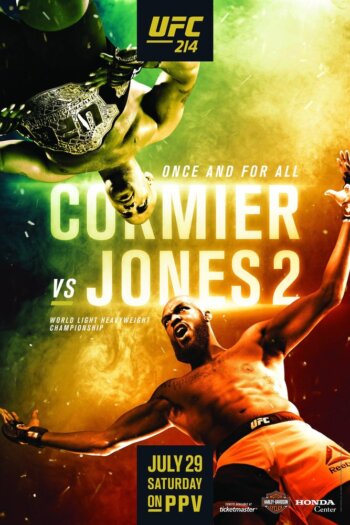 Купить постер UFC 214 (Даниэль Кормье – Джон Джонс)