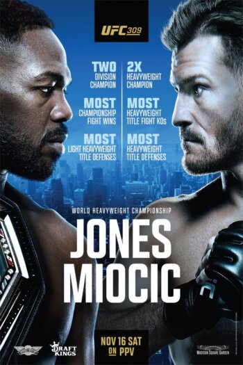 Купить постер UFC 309 (Джон Джонс – Стипе Миочич)