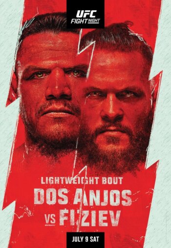 Купить постер UFC Fight Night (Рафаэль Дос Аньос – Рафаэль Физиев)